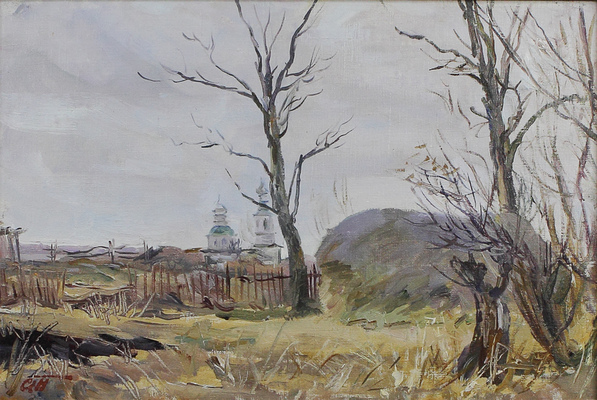 Пластов Аркадий Александрович. Блеклая осень